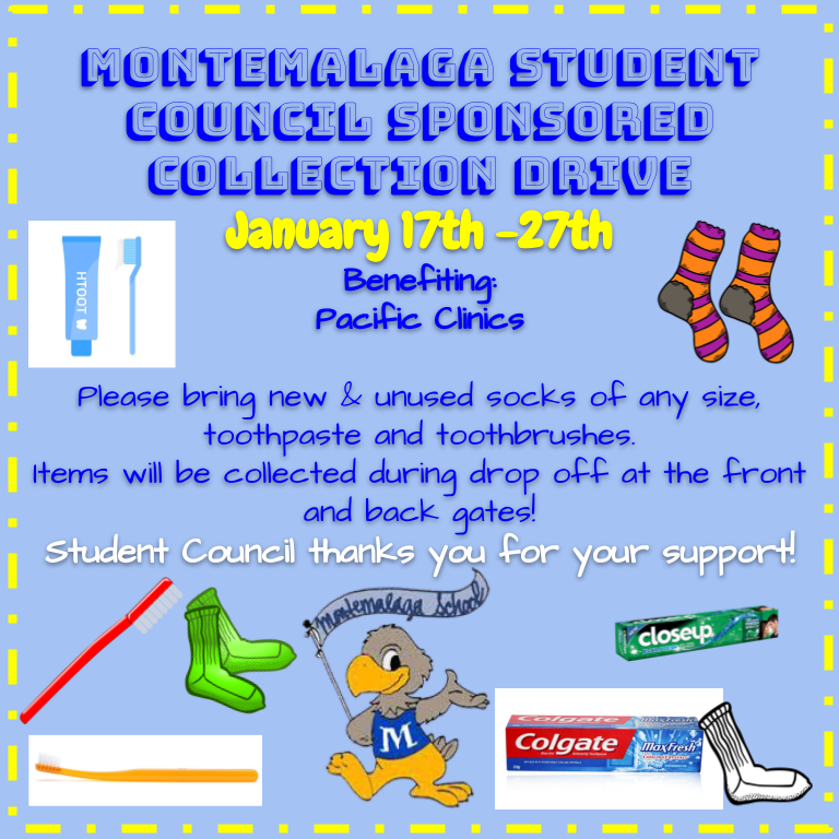Student Council Winter Drive